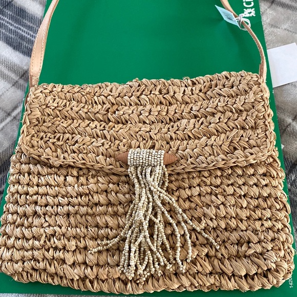 Soft Surroundings Bags Leather Fringe Crossbody Bag Poshmark